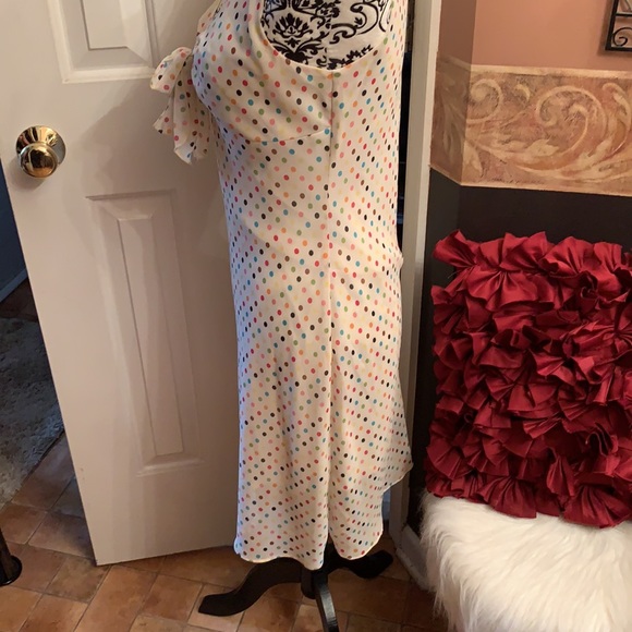 Size 7/8 Alyn Paige Polka Dots Sleeveless Dress - Picture 4 of 10